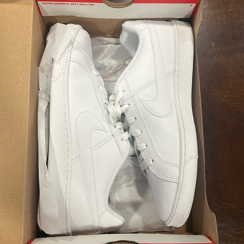 Nike Women’s All-White Low Top Sneakers